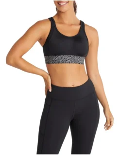 Evolve High Impact Sports Bra In Black