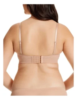 Sheer Support Full Coverage Strapless Bra In Beige -SOHO Shop 984888820 984889090 3 720x928