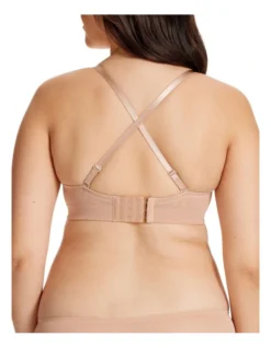 Sheer Support Full Coverage Strapless Bra In Beige -SOHO Shop 984888820 984889090 4 720x928