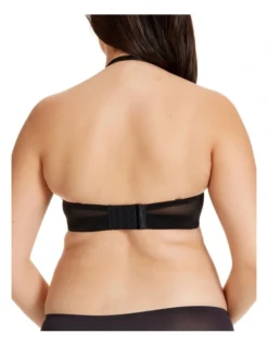 Sheer Support Full Coverage Strapless Bra In Black -SOHO Shop 984888820 984892420 5 720x928