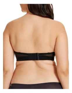 Sheer Support Full Coverage Strapless Bra In Black -SOHO Shop 984888820 984892420 6 720x928
