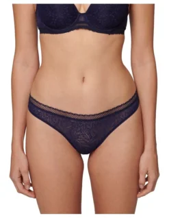 Simone Perele Comete Tanga In Blue