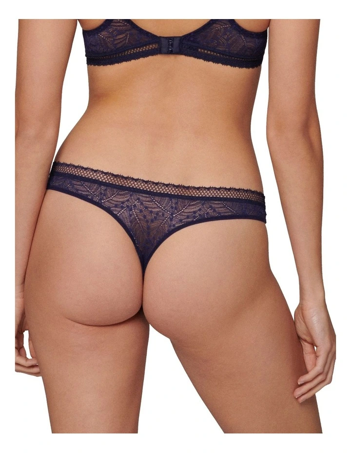 Simone Perele Comete Tanga In Blue 2 Simone Perele Comete Tanga In Blue - Image 2