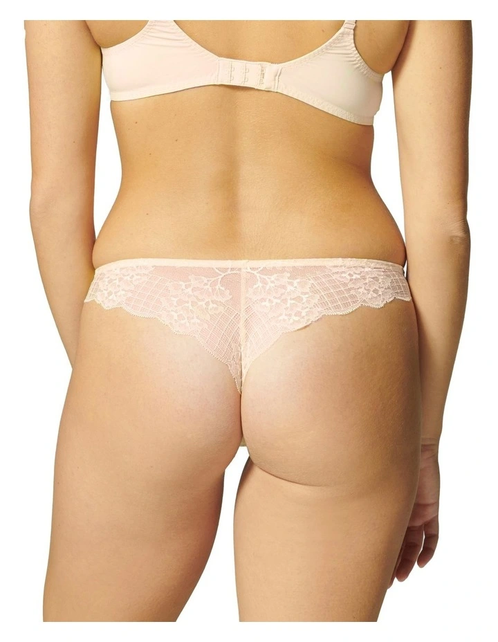 Simone Perele Reve Tanga In Pink 2 Simone Perele Reve Tanga In Pink - Image 2