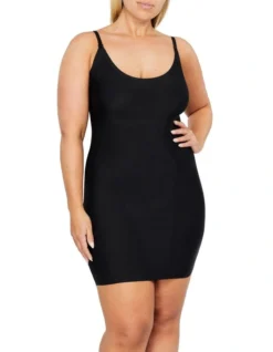 Revive Smooth Low Back Slip In Black