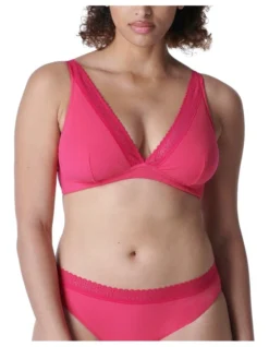 Simone Perele Eugenie Soft Cup Triangle Bra In Pink