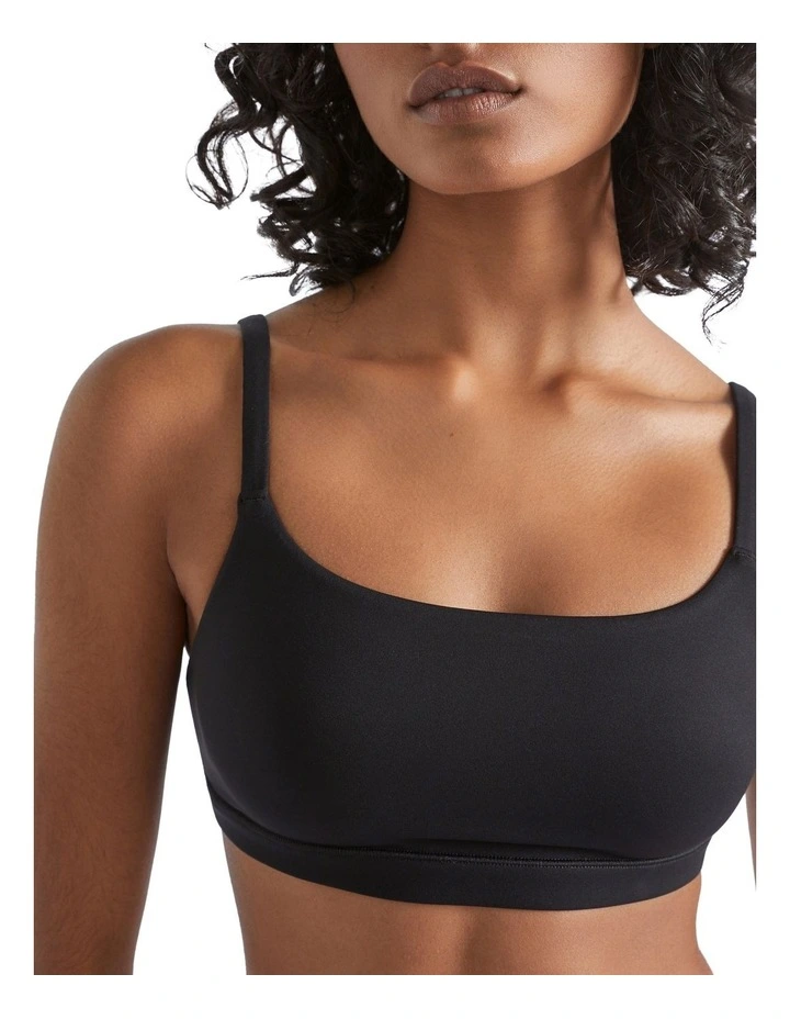 Basic Bralette In Black 2 Basic Bralette In Black - Image 2