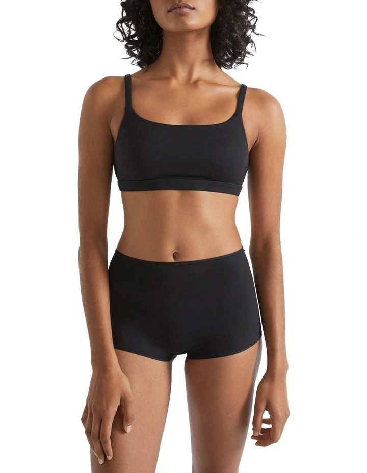 Basic Bralette In Black 3 Basic Bralette In Black - Image 3